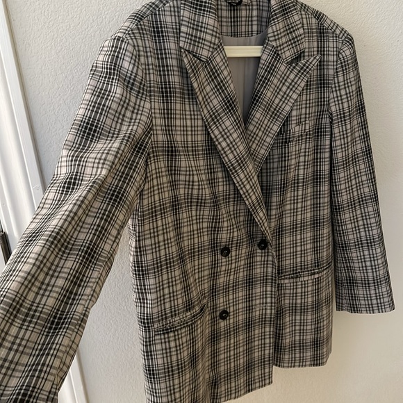 Grey checked jacket - Picture 3 of 5